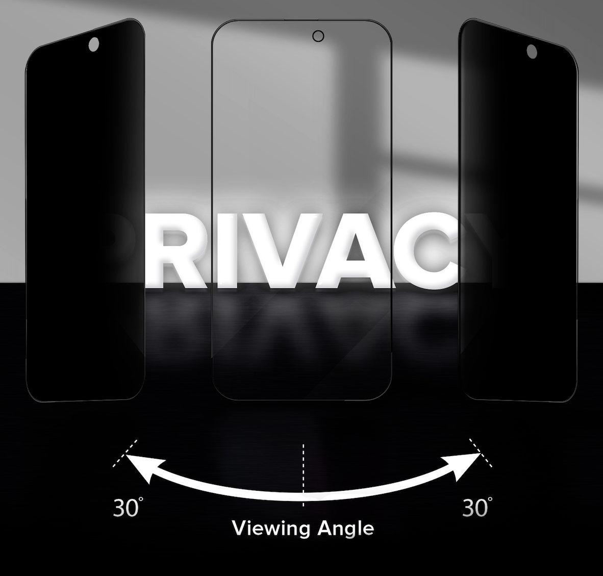 JCPal Szkło hartowane Preserver Privacy Glass iPhone 17 Pro Max