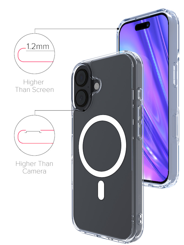 JCPal Etui DualPro MagSafe Compatible Case for iPhone 17 Air