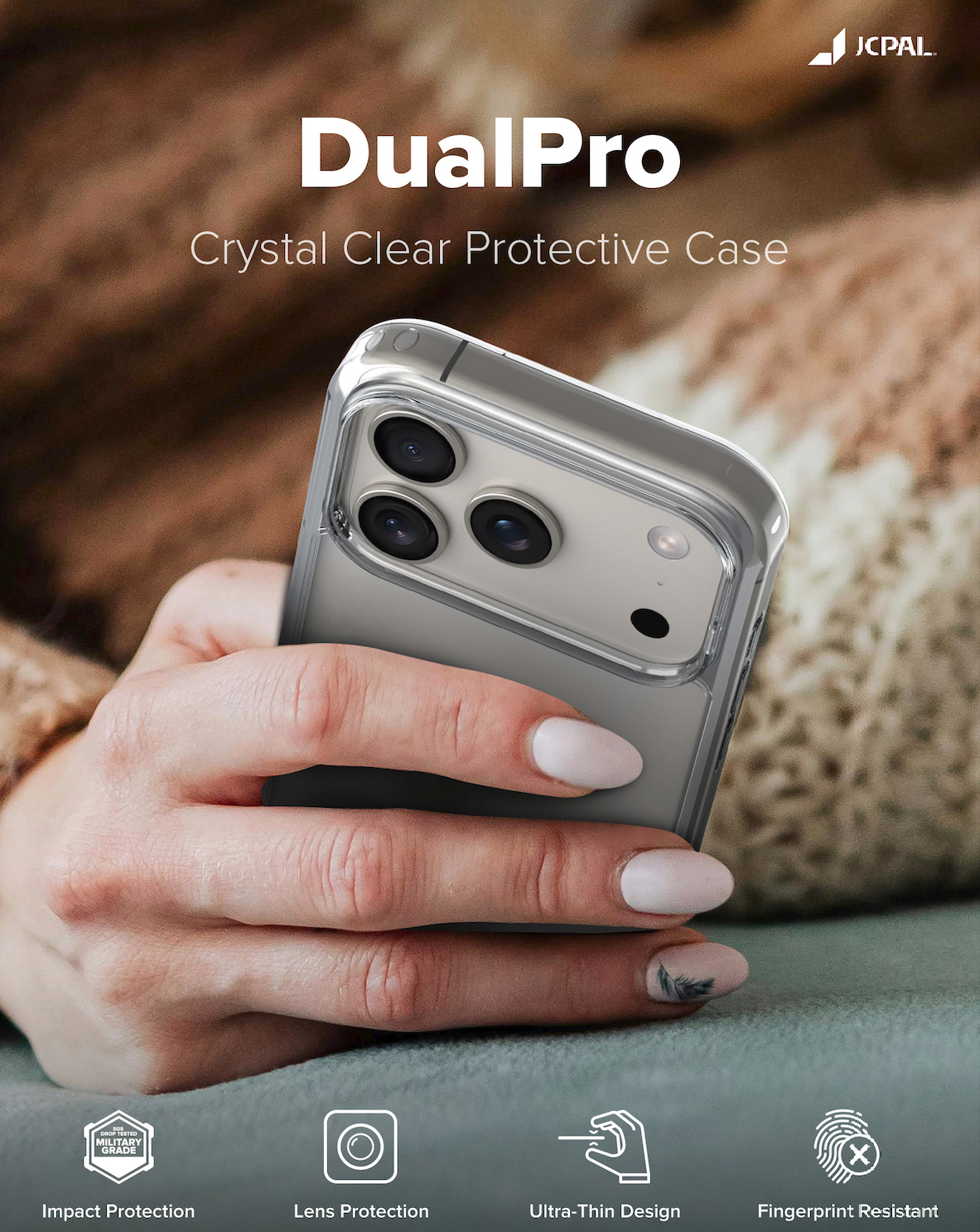 JCPal Etui DualPro Case for iPhone 17 Pro Max