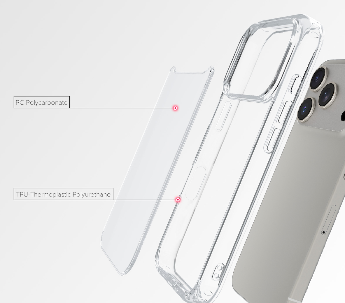 JCPal Etui DualPro Case for iPhone 17 Pro Max